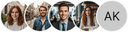 Several investor profile avatars displayed within a Sound Worthlodence trading review section